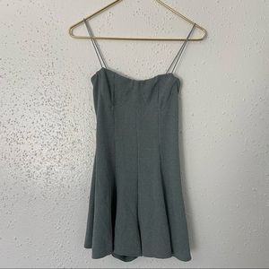 Urban Outfitters Mini Romper | SMALL - P | Silver Sparkle | Sleeveless | Jumpr